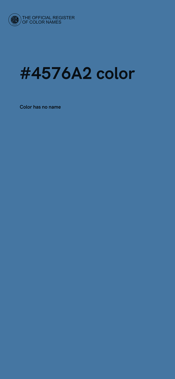#4576A2 color image