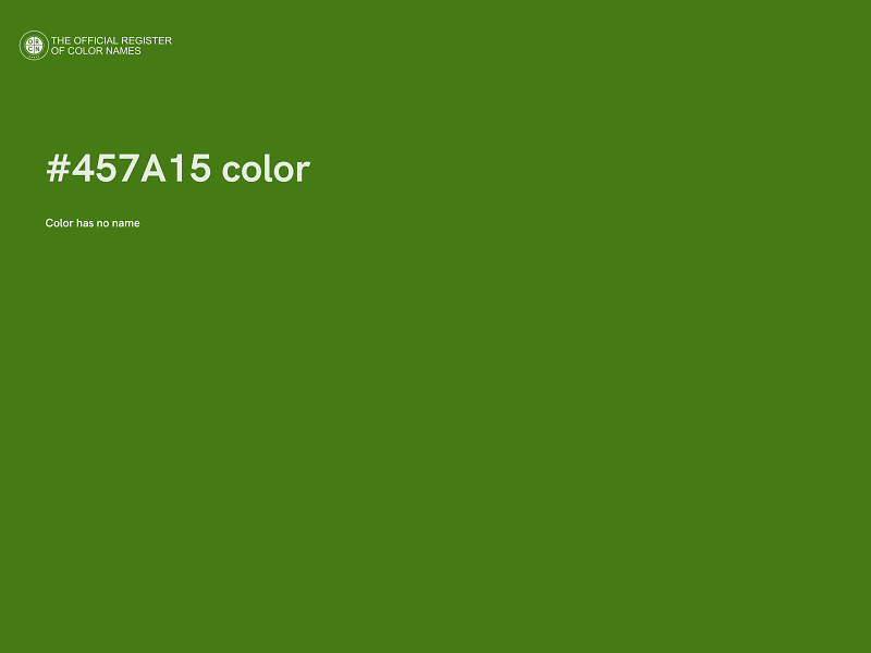 #457A15 color image