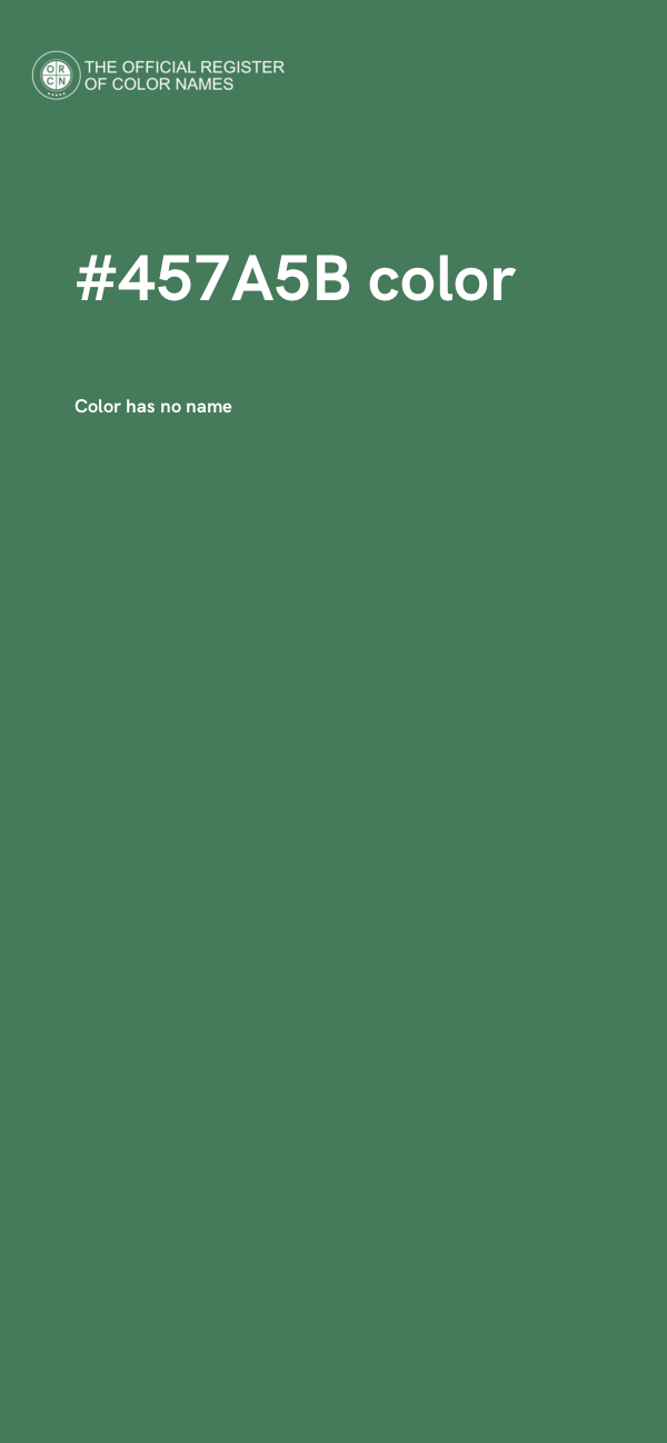 #457A5B color image