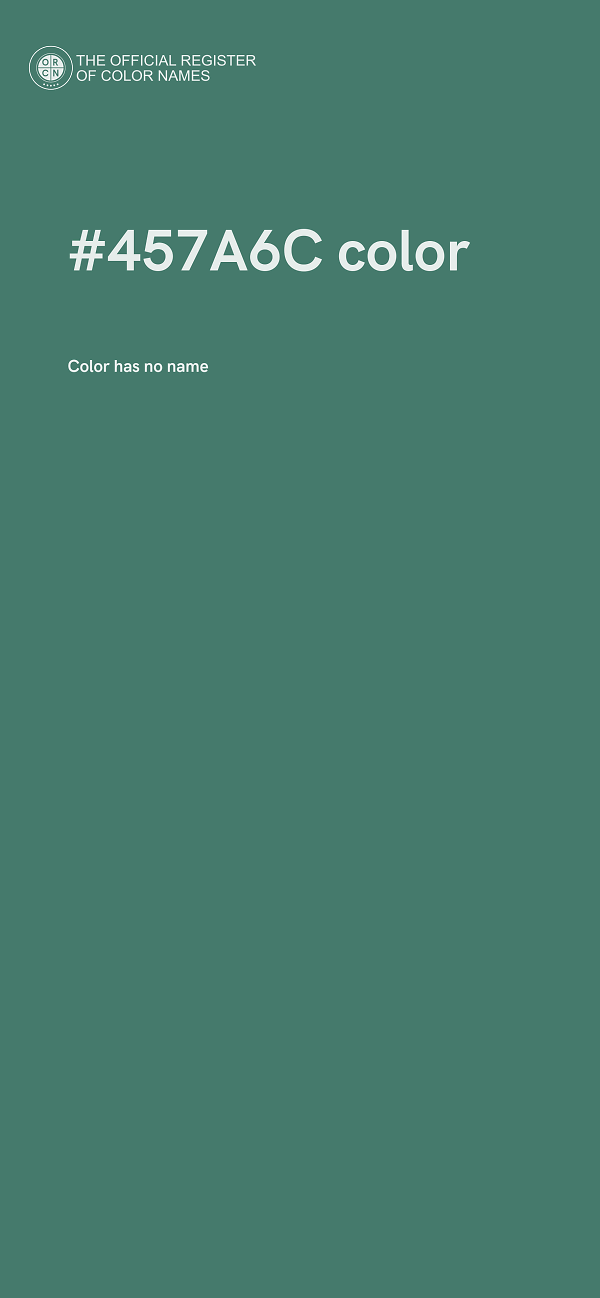 #457A6C color image