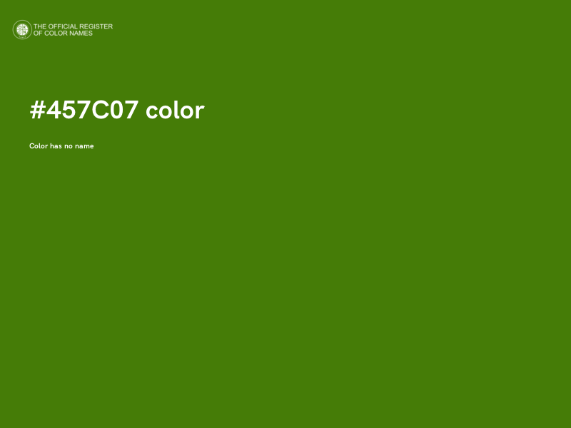#457C07 color image