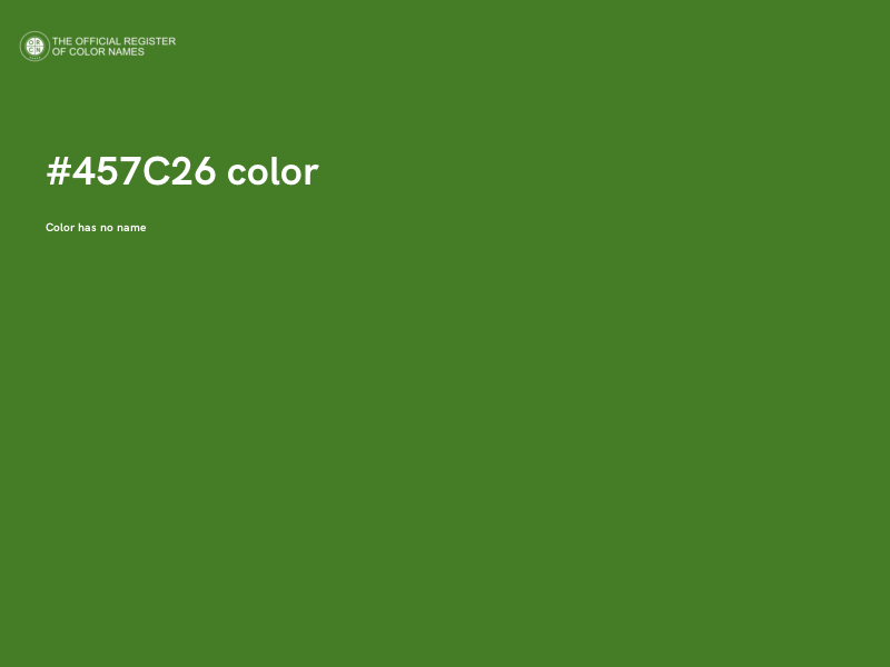 #457C26 color image