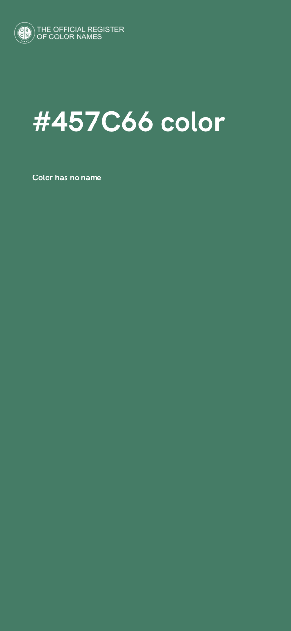 #457C66 color image