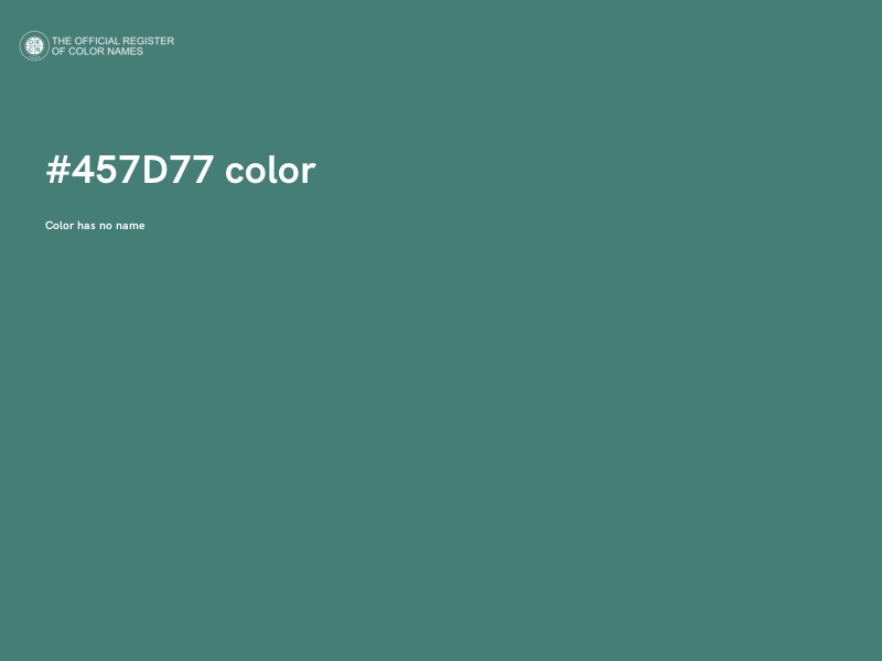 #457D77 color image