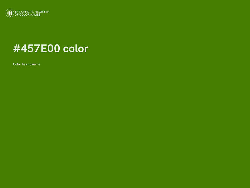 #457E00 color image