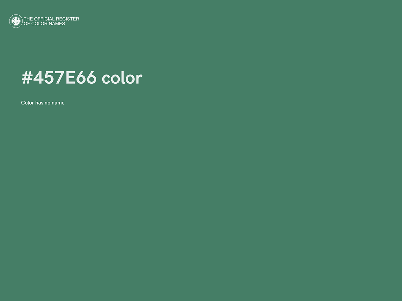 #457E66 color image