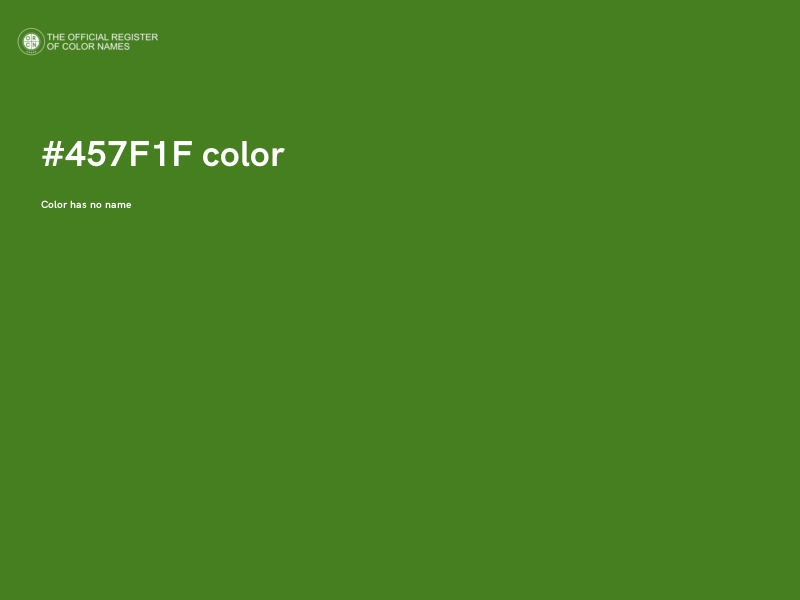 #457F1F color image