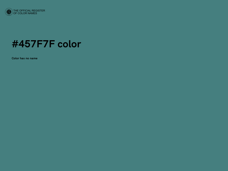 #457F7F color image