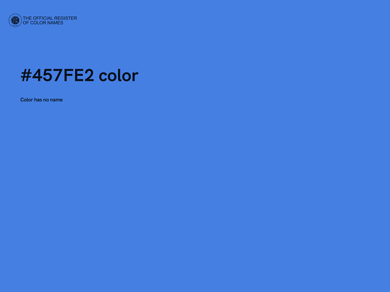 #457FE2 color image