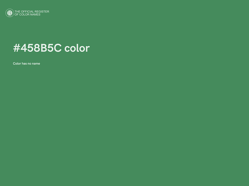 #458B5C color image