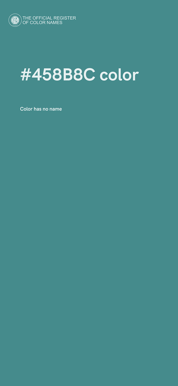 #458B8C color image