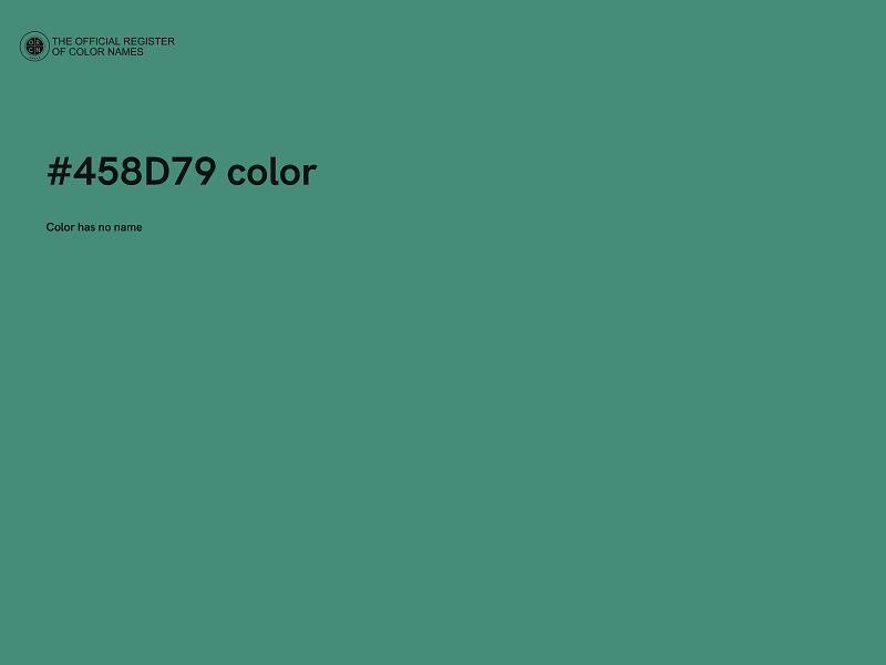 #458D79 color image