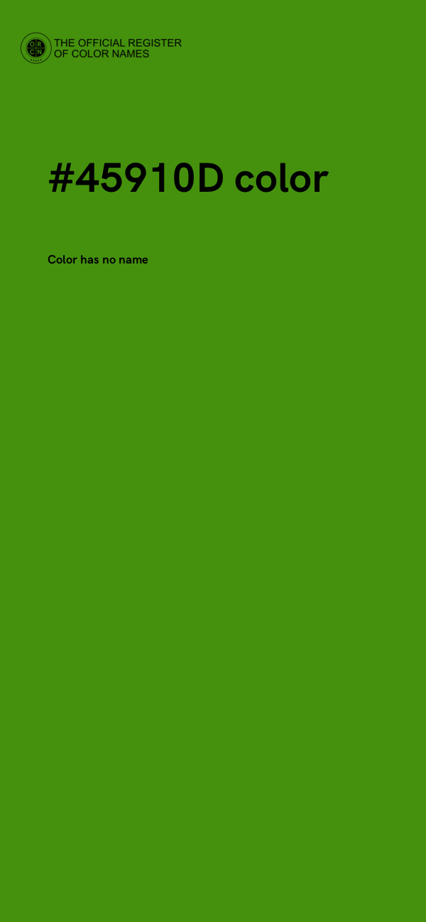 #45910D color image