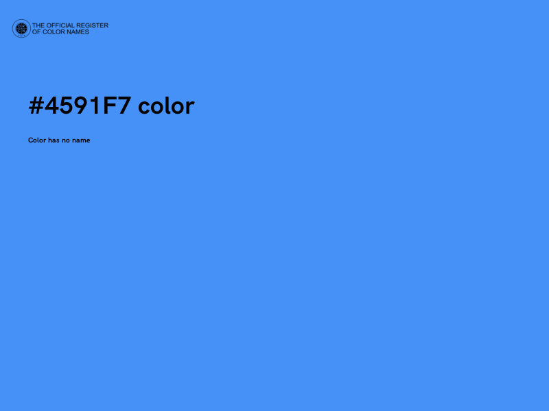 #4591F7 color image