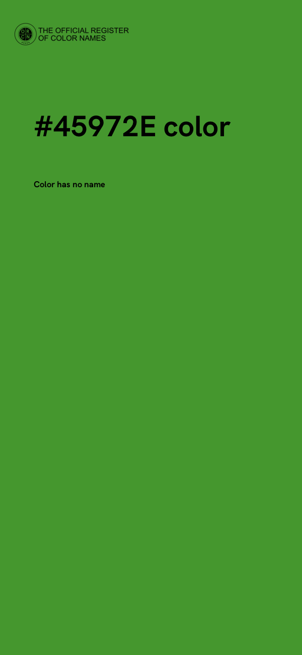 #45972E color image