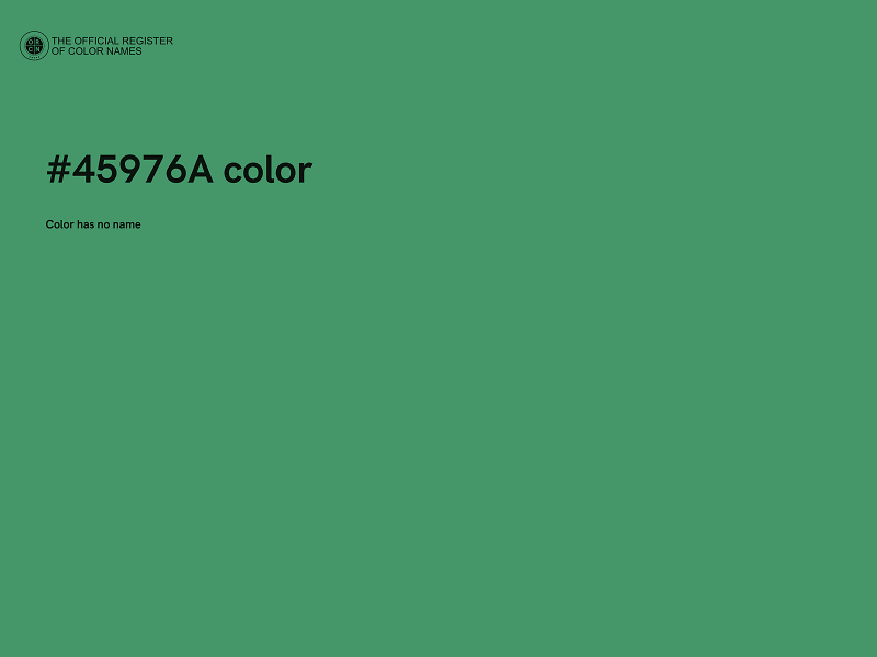 #45976A color image