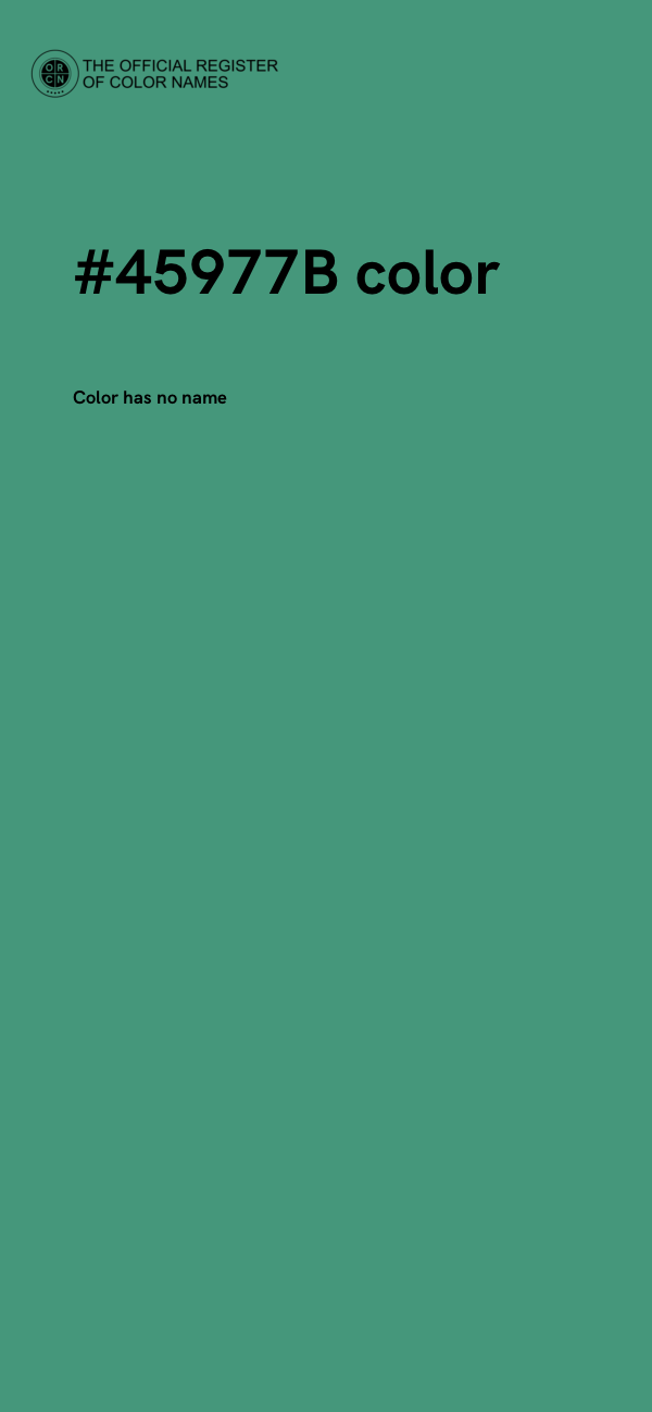 #45977B color image