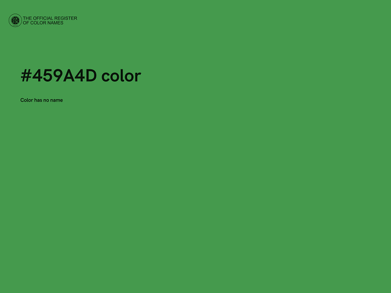 #459A4D color image