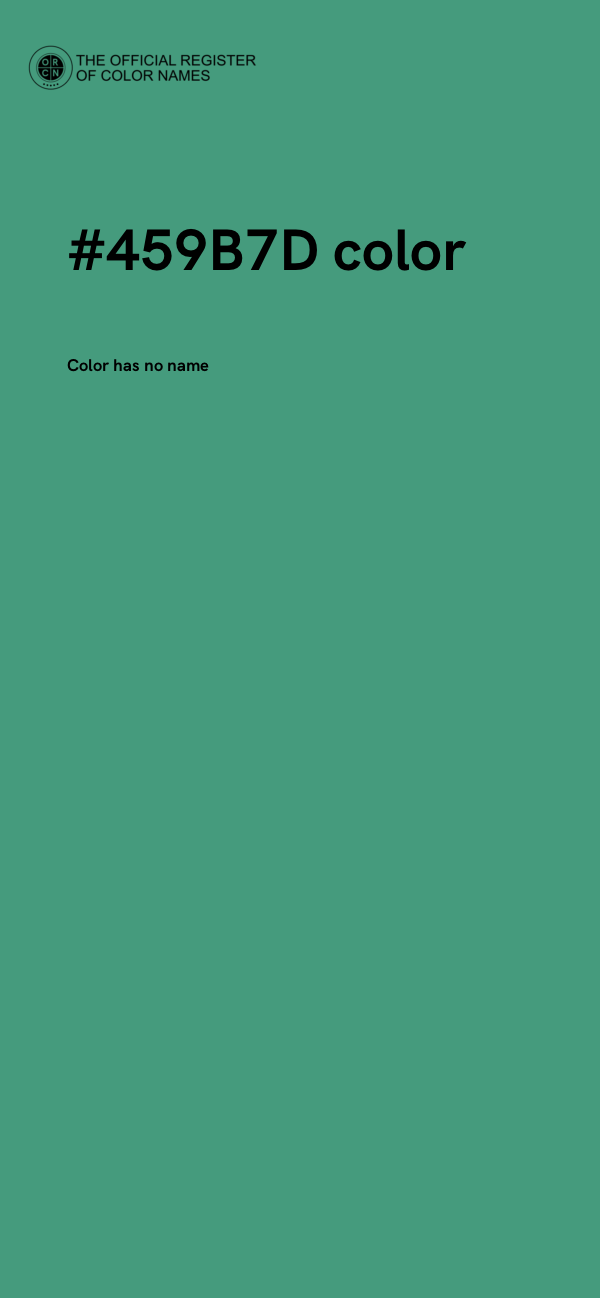 #459B7D color image