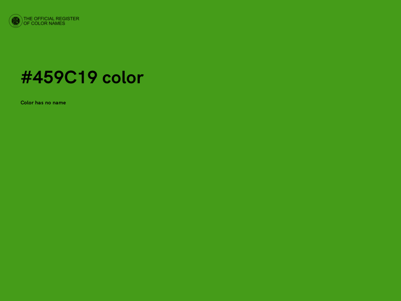 #459C19 color image