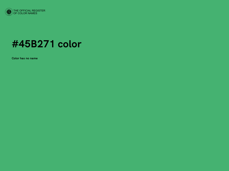 #45B271 color image