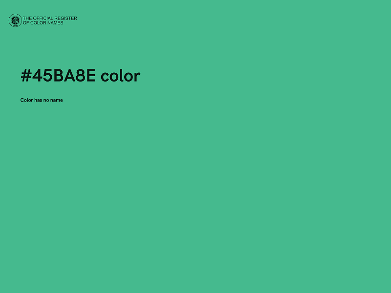 #45BA8E color image