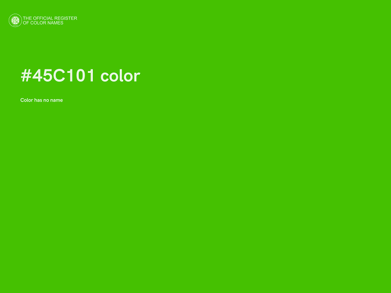 #45C101 color image