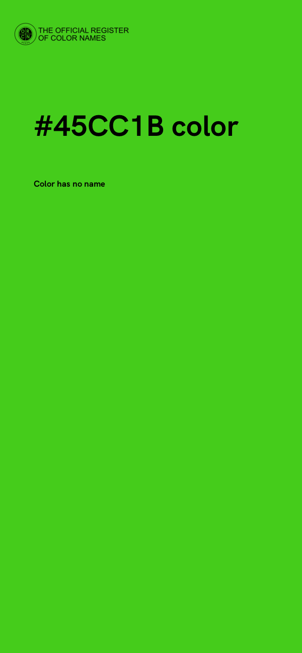 #45CC1B color image