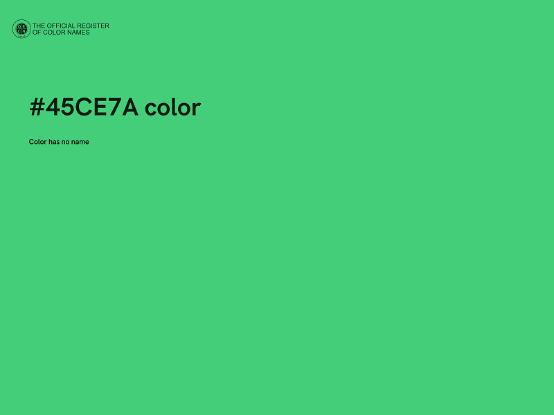 #45CE7A color image