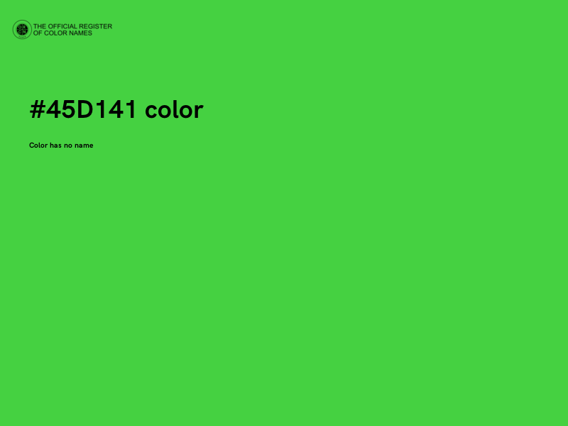 #45D141 color image