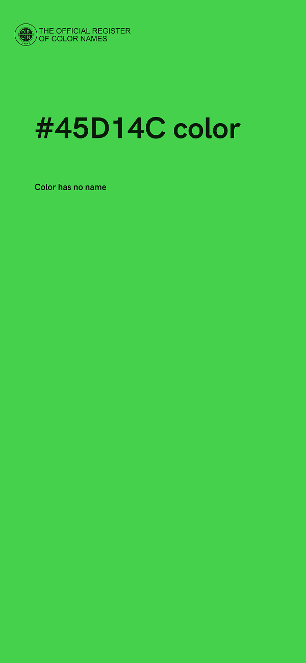 #45D14C color image