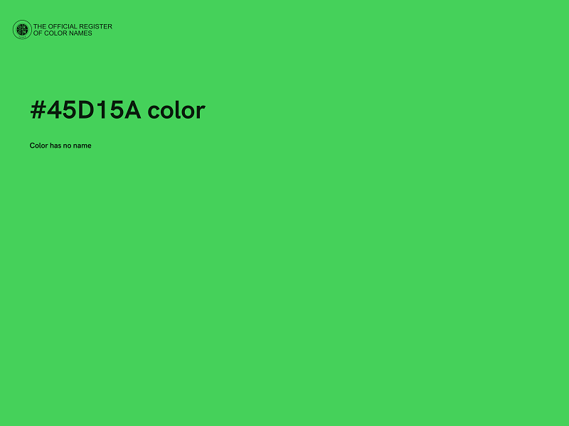 #45D15A color image