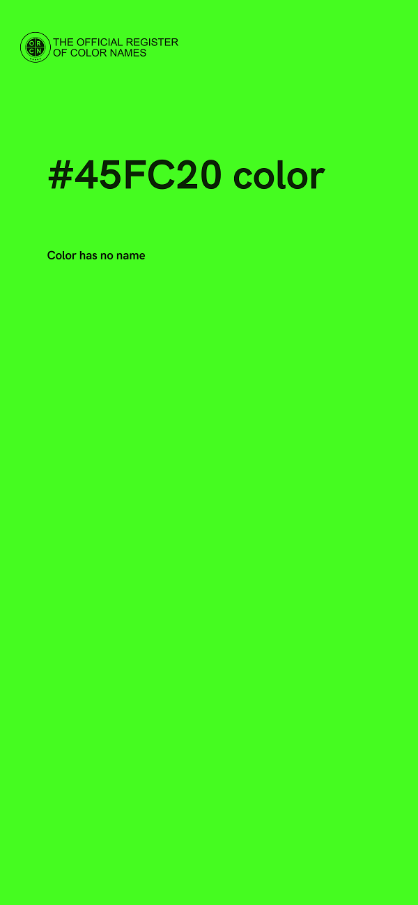 #45FC20 color image