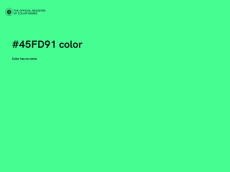 #45FD91 color image