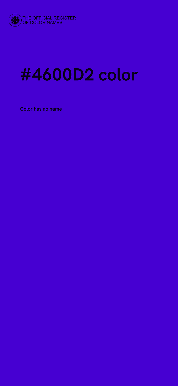 #4600D2 color image