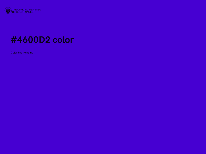 #4600D2 color image
