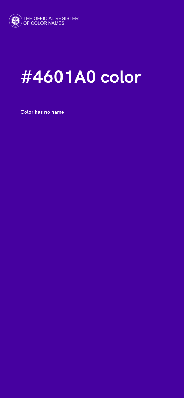 #4601A0 color image