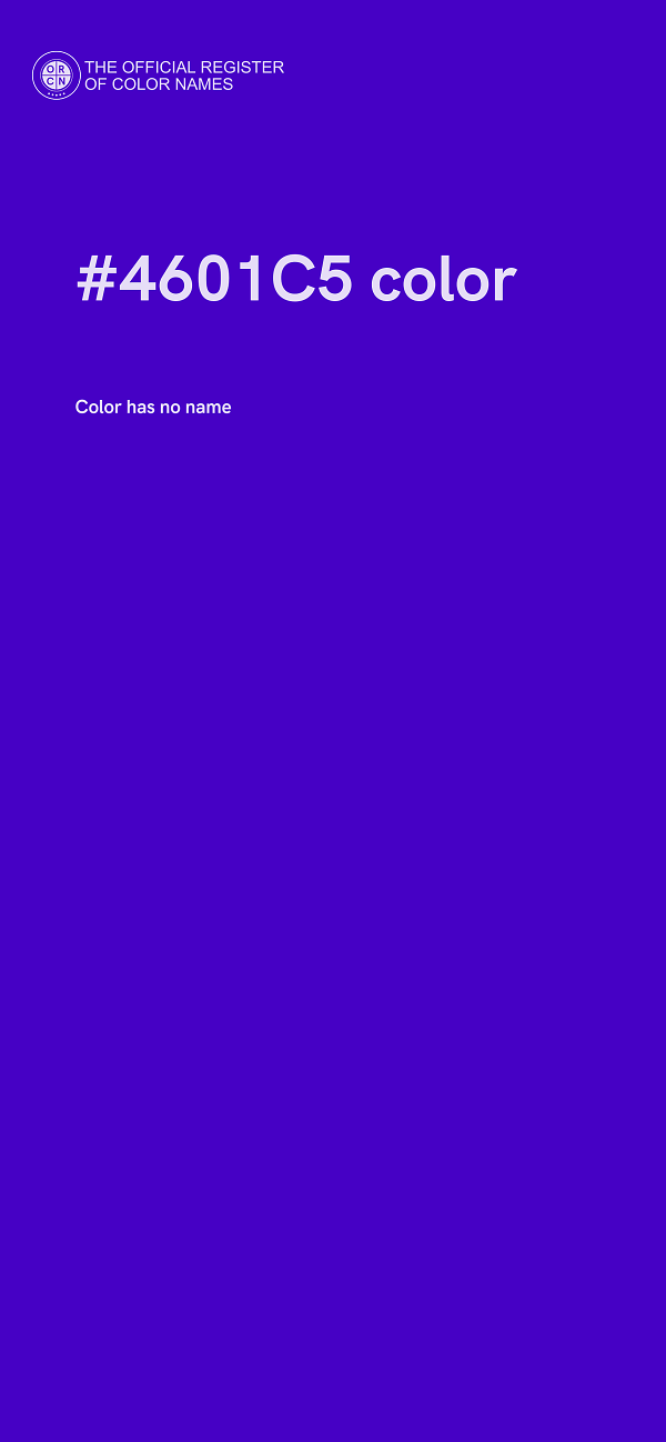 #4601C5 color image