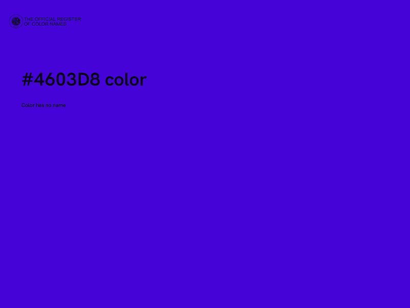 #4603D8 color image