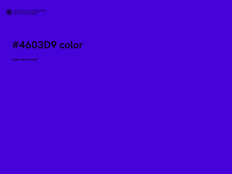 #4603D9 color image