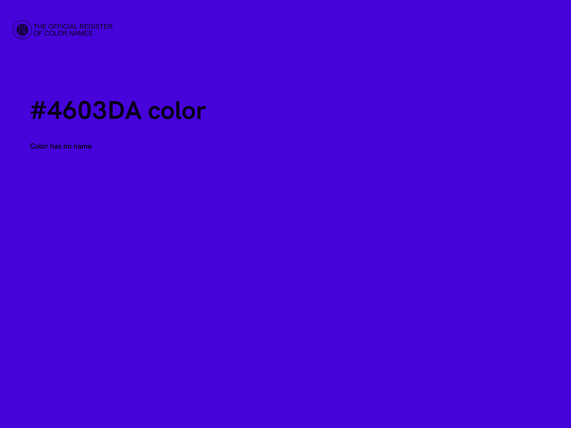 #4603DA color image