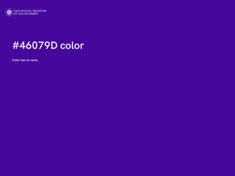 #46079D color image