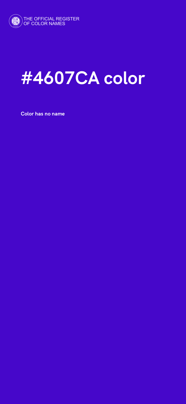 #4607CA color image