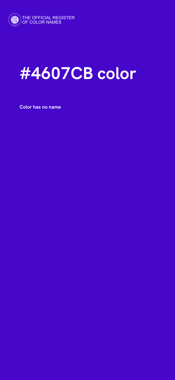 #4607CB color image