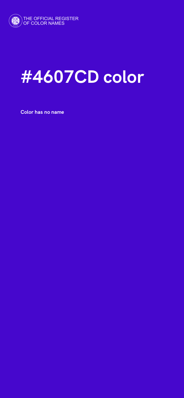 #4607CD color image