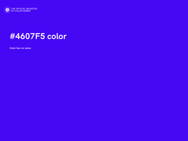 #4607F5 color image