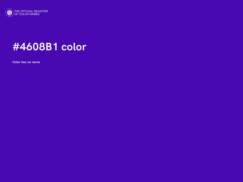 #4608B1 color image