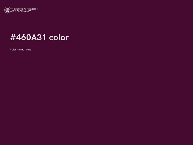 #460A31 color image