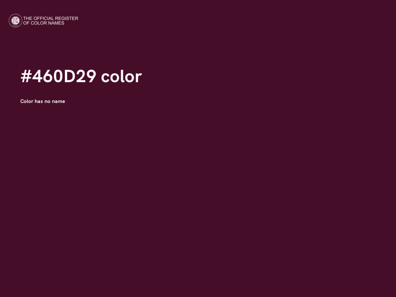 #460D29 color image