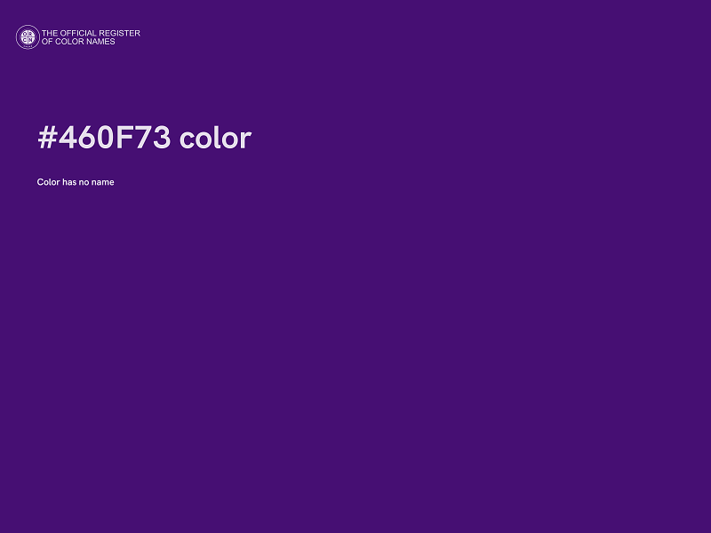 #460F73 color image